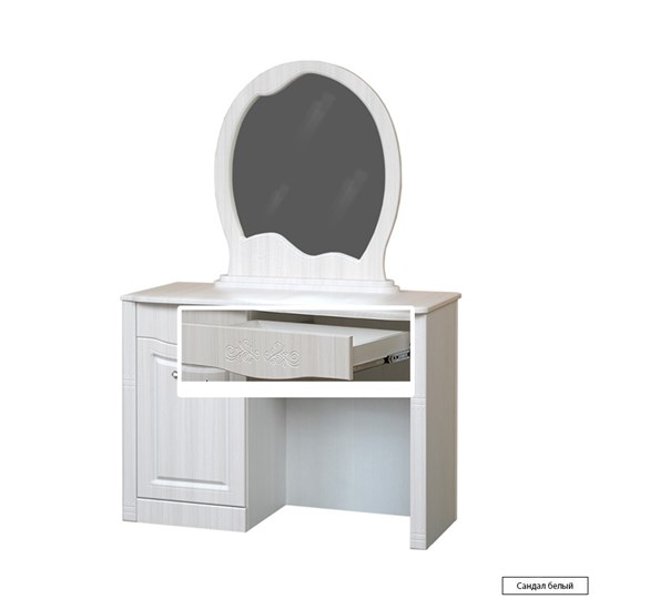 Стол туалетный Ева-10 с зеркалом в Нижневартовске - изображение 1