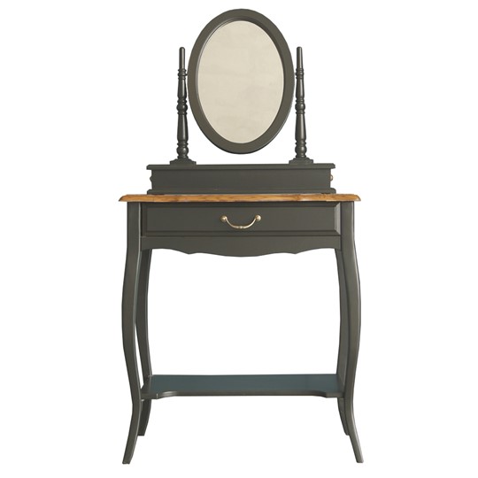 Стол туалетный Leontina с зеркалом (ST9321BLK) Черный в Сургуте - изображение 5