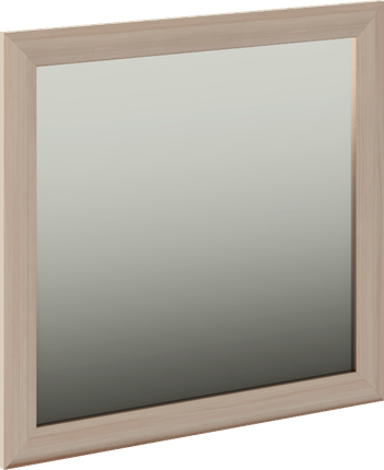 Зеркало Глэдис М29 (Шимо светлый) в Лангепасе - изображение