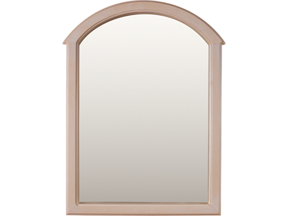 Зеркало 730х550 мм. Беленый дуб в Нижневартовске - изображение