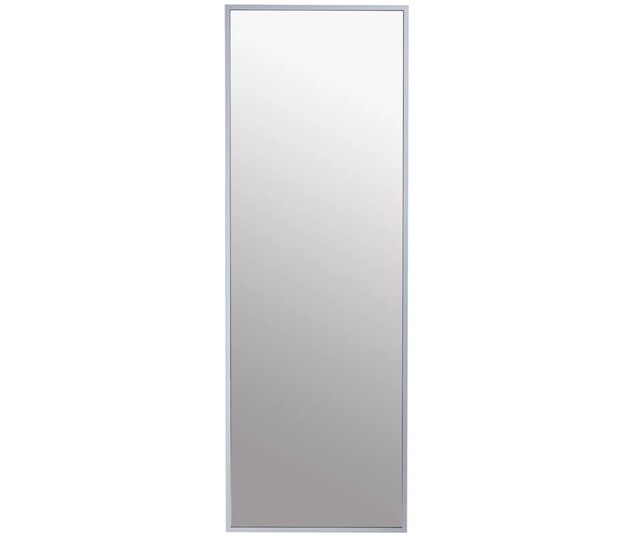 Настенное зеркало в спальню Сельетта-6 матовое серебро (1100х400х9) в Ханты-Мансийске - изображение 1