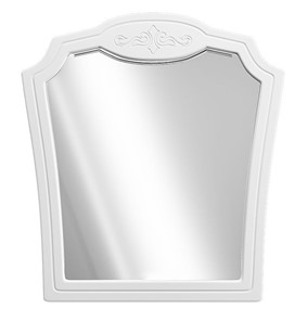 Зеркало навесное Лотос (Белый) в Сургуте