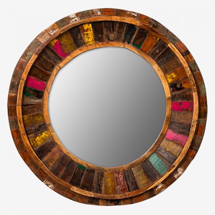 Зеркало Маниша круглое в Нижневартовске - изображение