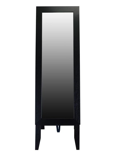 Зеркало напольное BeautyStyle 2 (черный) в Урае - изображение 1