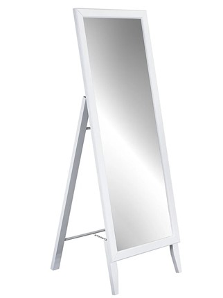 Напольное зеркало в спальню BeautyStyle 29 (131х47,1х41,5см) Белый в Югорске - изображение