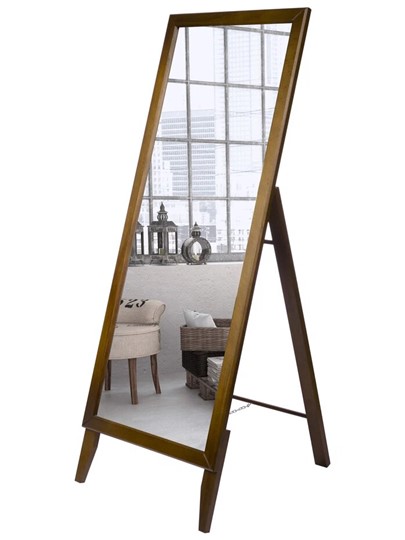 Зеркало напольное в спальню BeautyStyle 29 (131х47,1х41,5см) Средне-коричневый в Урае - изображение 5