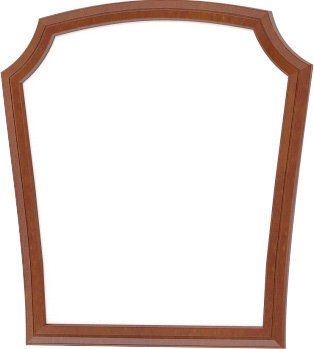 Зеркало настенное Лак (Орех) в Лангепасе - изображение