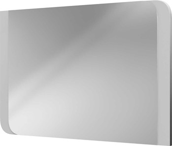 Зеркало настенное Вива Белый глянец / Платина в Лангепасе