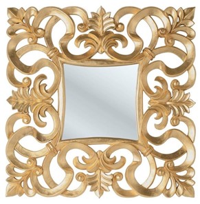 Настенное зеркало PU021 золото в Нижневартовске - предосмотр
