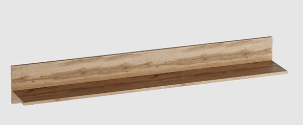 Полка навесная Ницца (Дуб Вотан/Дуб Вотан) в Лангепасе - изображение