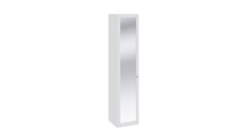 Шкаф для белья Ривьера с зеркалом СМ 241.21.001 (Белый) в Урае