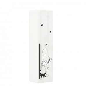 Распашной шкаф Джоли Тип 1 ЛД 535.010, Серый шелк в Нижневартовске