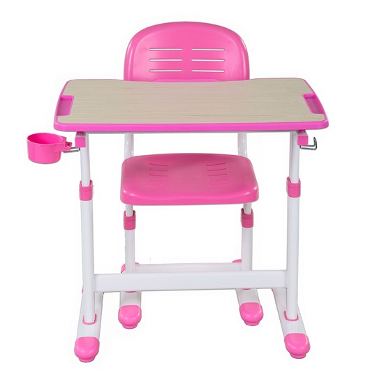 Парта растущая и стул Piccolino II Pink в Сургуте - изображение 1