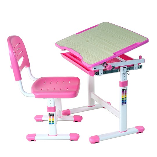 Парта растущая + стул Piccolino Pink в Пыть-Яхе - изображение 4
