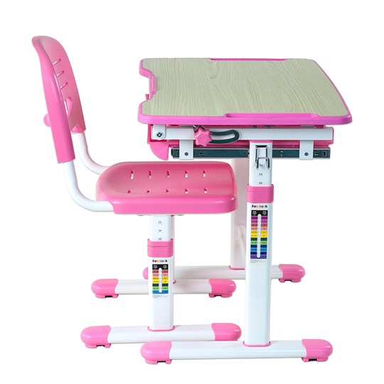 Парта растущая + стул Piccolino Pink в Нягани - изображение 6