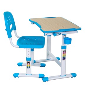 Растущий стол и стул Piccolino II Blue в Нефтеюганске - предосмотр 1
