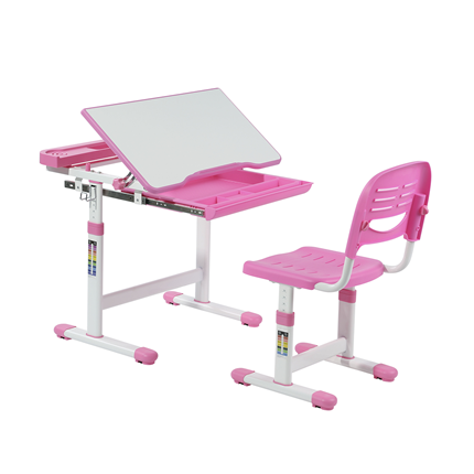 Парта растущая и стул Cantare Pink в Пыть-Яхе - изображение