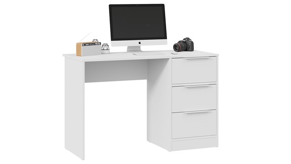 Стол письменный Марли Тип 1 (Белый) в Лангепасе - изображение