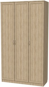 Шкаф распашной 106 3-х створчатый, цвет Дуб Сонома в Урае
