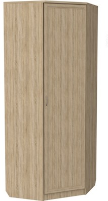 Шкаф распашной 400 угловой, цвет Дуб Сонома в Когалыме - изображение