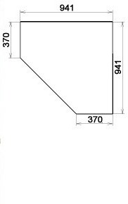 Шкаф 401 угловой со штангой, цвет Венге в Радужном - изображение 2
