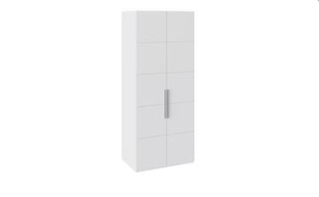 Шкаф Наоми с 2-мя дверями, цвет Белый глянец СМ-208.07.03 в Сургуте