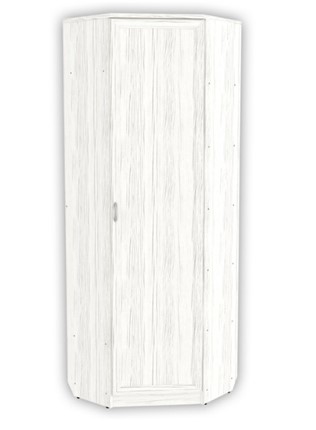 Распашной шкаф 402 угловой со штангой, цвет Арктика в Когалыме - изображение