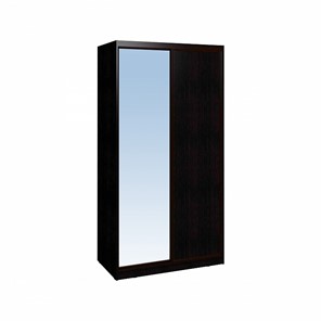 Шкаф 2-х дверный 1200 Домашний Зеркало/ЛДСП, Венге в Урае