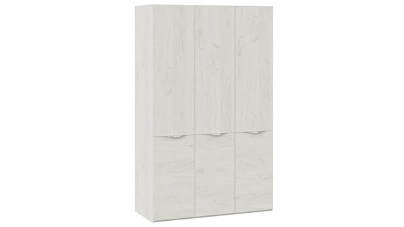 Шкаф распашной Либерти, Дуб крафт белый СМ-297.07.431 в Лангепасе - изображение
