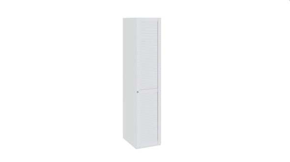 Шкаф одностворчатый Ривьера для белья правый СМ 241.07.001 R в Лангепасе - изображение