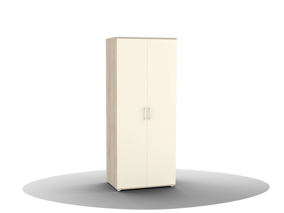 Шкаф для одежды Silvia, ШО-02 (г), цвет фасада слоновая кость в Лангепасе - изображение