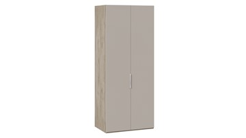 Шкаф для одежды Эмбер СМ-348.07.003 (Баттл Рок/Серый глянец) в Лангепасе
