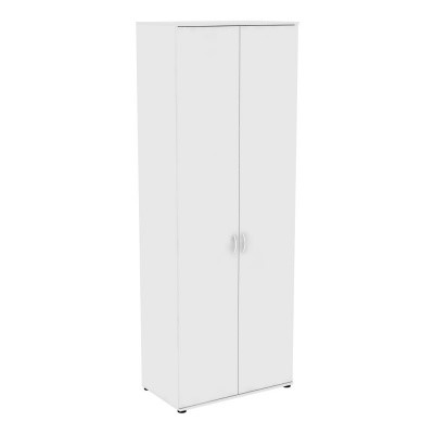 Шкаф 2-х дверный H58, Белый в Нягани - изображение