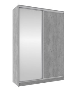 Шкаф 1600 Домашний Зеркало/ЛДСП, Atelier светлый в Пыть-Яхе