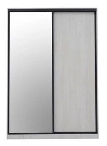 Шкаф-купе с зеркалом Винтер-6.16, винтерберг/темно-серый в Урае