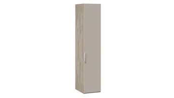 Шкаф одностворчатый Эмбер СМ-348.07.001 (Баттл Рок/Серый глянец) в Лангепасе