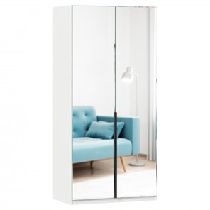 Шкаф 2х-дверный Норд ЛД 677.070.000.009 с двумя зеркалами, Белый в Когалыме