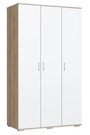 Шкаф в спальню ШР-3 Лайт Дуб сонома / Белый в Лангепасе - изображение