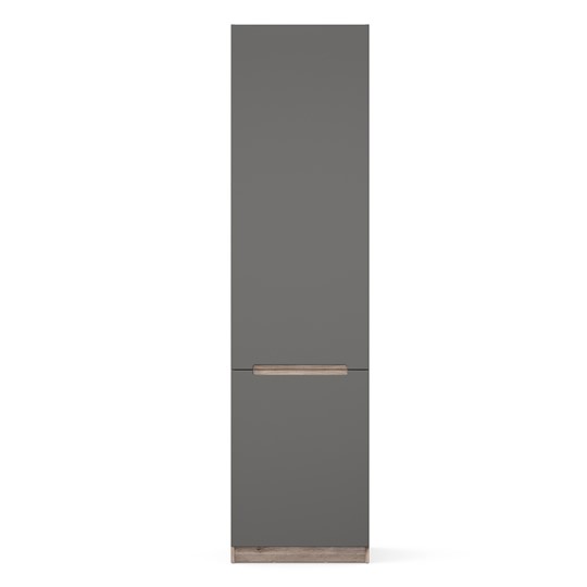 2-створчатый шкаф Стефания ЛД 413.030.000, Дуб маувелла/Оникс серый в Лангепасе - изображение 1