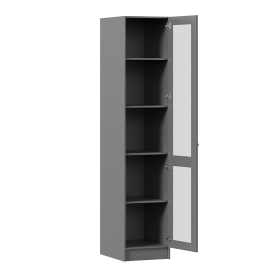 Шкаф одностворчатый  Амели (Оникс Серый) ЛД 642.860 в Лангепасе - изображение 1