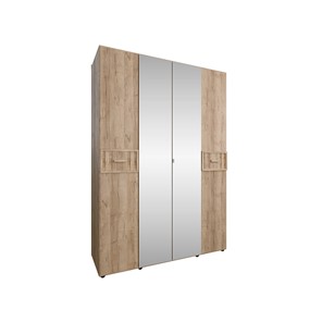 Шкаф для одежды Глазов МФ SCANDICA OSLO 555, ФАСАД Зеркало/Стандарт в Сургуте