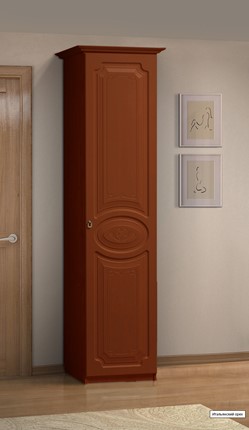 Шкаф-пенал Ивушка-5, цвет Итальянский орех в Сургуте - изображение