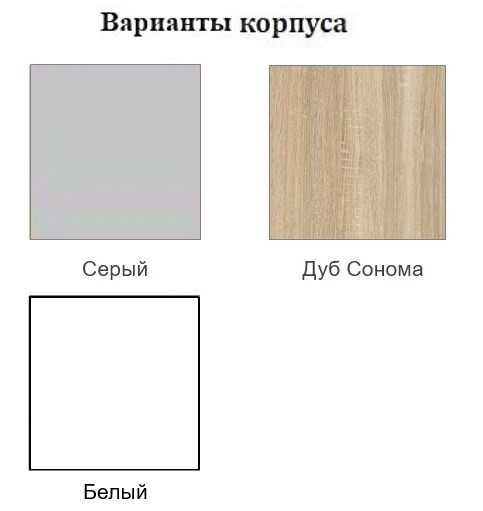 Шкаф навесной Модус, Ш300/720, цемент темный в Ханты-Мансийске - изображение 1