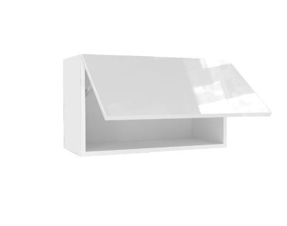 Шкаф кухонный 600 горизонтальный, Шервуд, ЛД 281.710.000.171, белый/белый глянец в Лангепасе - изображение 1