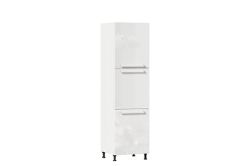 Кухонный шкаф-пенал Герда 600 тип 2 272.296.000 (Белый) в Лангепасе