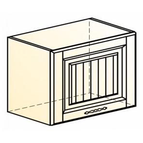 Кухонный навесной шкаф Бавария L500 Н360 (1 дв. гл.) в Советском