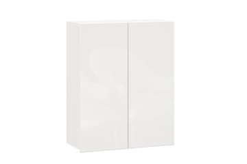 Кухонный высокий шкаф 800, Шервуд, ЛД 281.460.000.168, белый/белый глянец в Югорске