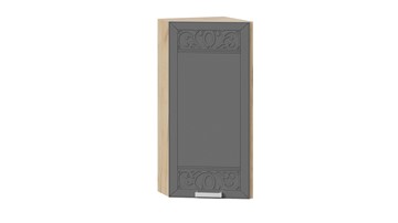 Торцевой кухонный шкаф Долорес 1В3Т (Дуб крафт золотой/Титан) в Урае
