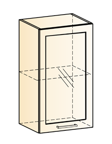 Кухонный шкаф Яна L400 Н720 (1 дв. рам.) в Лангепасе
