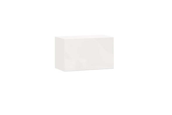 Шкаф кухонный 600 горизонтальный, Шервуд, ЛД 281.710.000.171, белый/белый глянец в Лангепасе - изображение